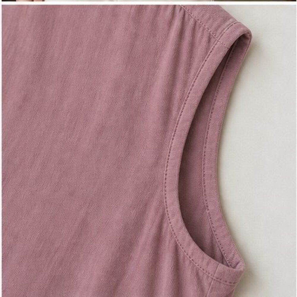 Mauve Tie Neck Blouse - Picture 5 of 6